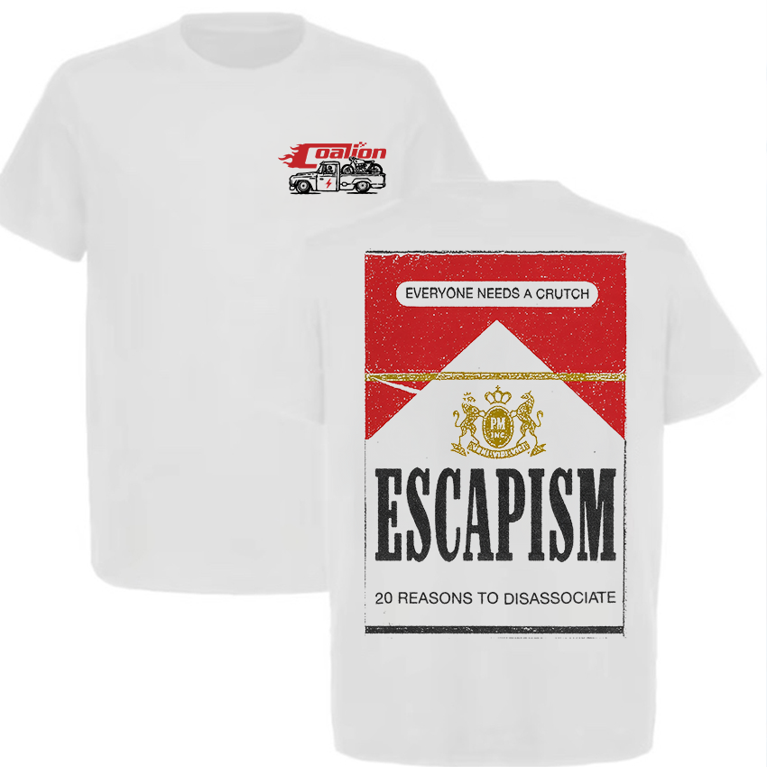 Everyone Needs A Crutch Escapism 20 Reasons To Disassociate T-shirt