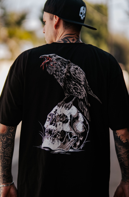 NIGHT RAVEN T - SHIRT - Born Scum