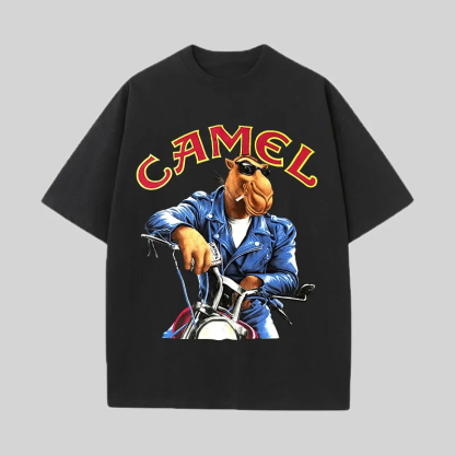 Vintage Camel Printed Unisex T-shirt