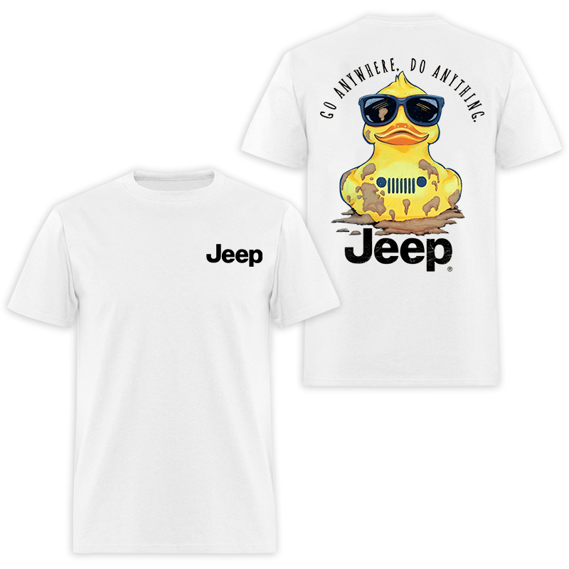 Go Anywhere, Do Anything Jeep Printed Men's T-shirt