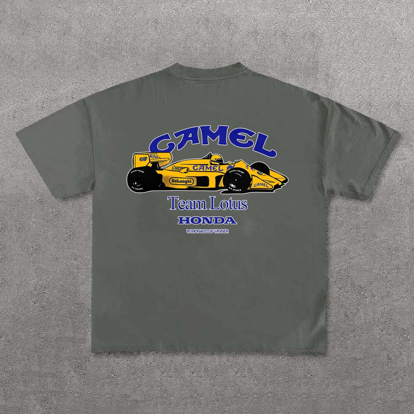 Camel Team Lotus Honda Printed Unisex T-Shirt
