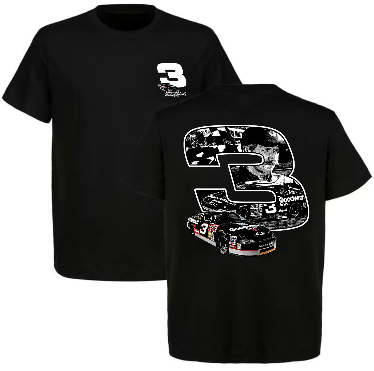Vintage Car Printed Men's T-shirt