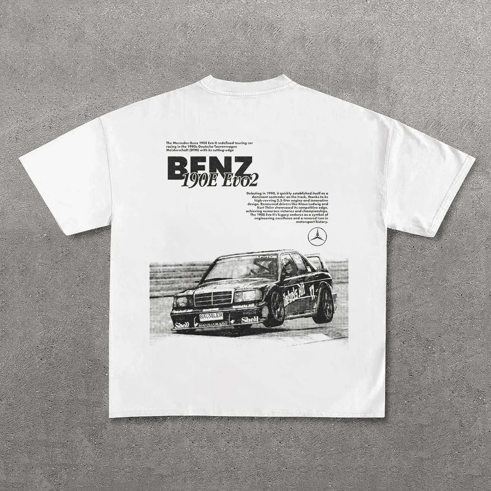 Benz 190E Evo2 Printed Unisex T-Shirts
