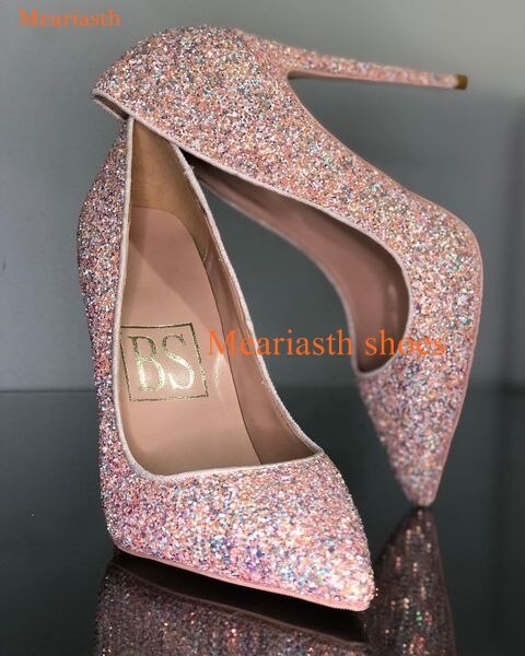 SHOEVIOLET™Shoeviolet Colors Women Pumps 2023 New Pointed Toe Fashion High Heel Shoes Ladies Stiletto Party Evening Dress Shoes 8cm 12cm Plus 44 703-0