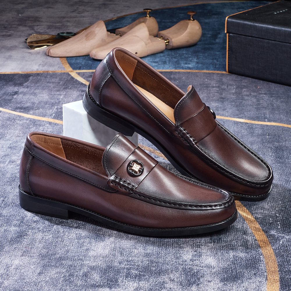 Men's Classic Full-Grain Leather Loafers