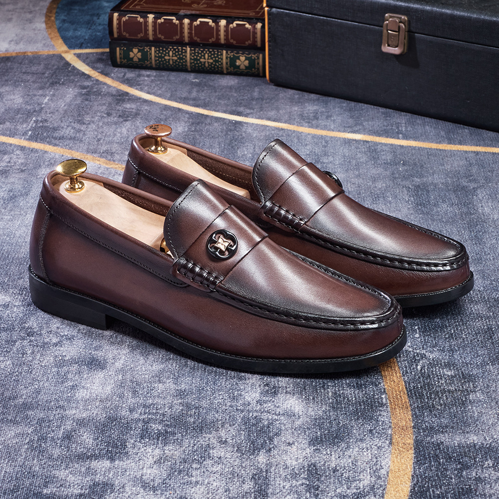 Men's Classic Full-Grain Leather Loafers