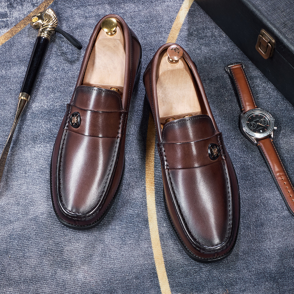 Men's Classic Full-Grain Leather Loafers