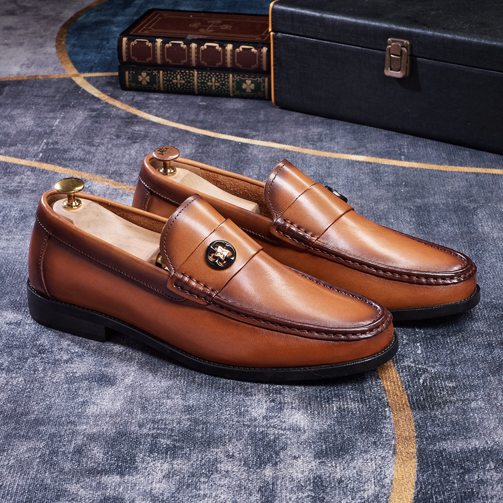 Men's Classic Full-Grain Leather Loafers