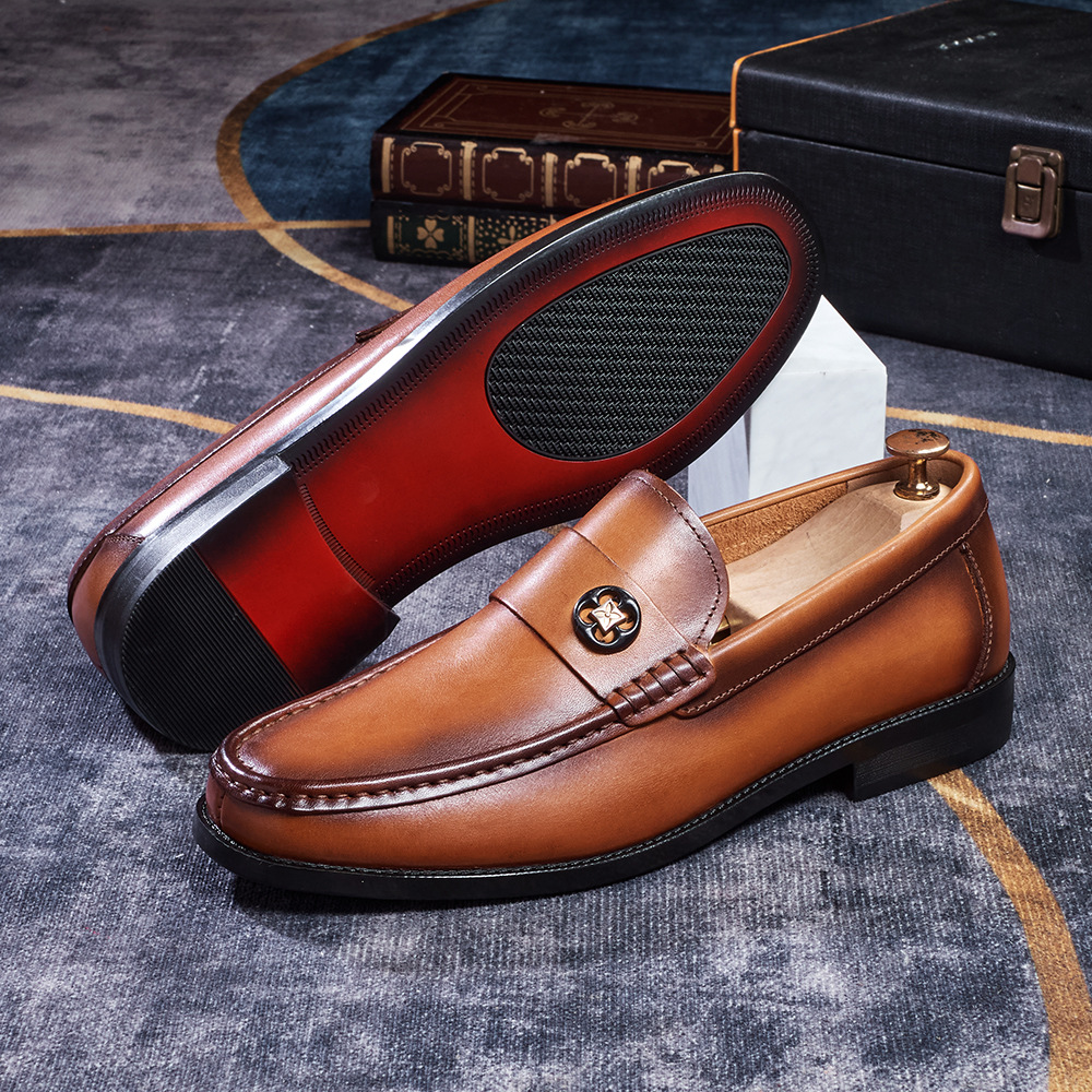 Men's Classic Full-Grain Leather Loafers