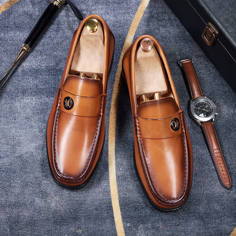 Men's Classic Full-Grain Leather Loafers