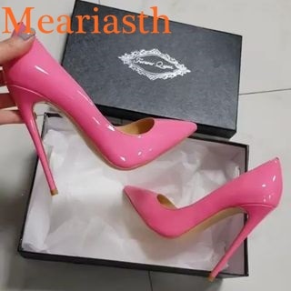 Qengg 2023 Sexy Women Pumps Spring/Autumn High heels Pointed Toe orang