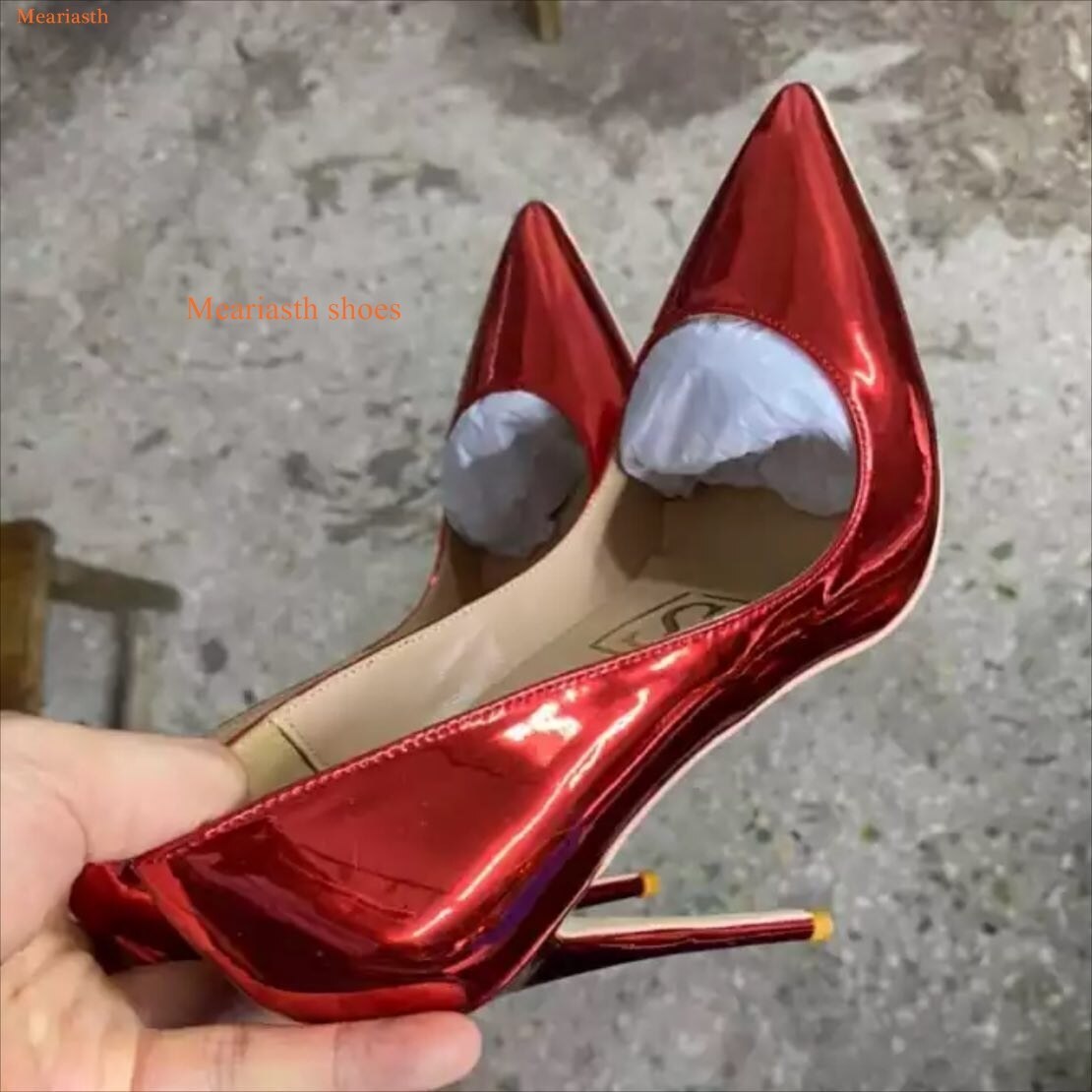 SHOEVIOLET™Shoeviolet Colors Women Pumps 2023 New Pointed Toe Fashion High Heel Shoes Ladies Stiletto Party Evening Dress Shoes 8cm 12cm Plus 44 703-0