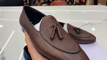 British-Style Men's Retro Tassel Loafers