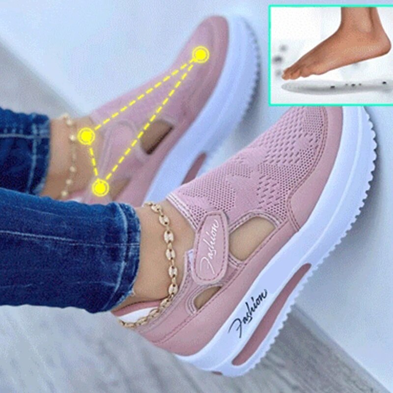 SHOEVIOLET™Shoeviolet Women Fashion New Sneakers Slip On Shoes For Women Comfortable Platform Sneakers Plus Size Tenis Feminino Ladies Vulcanize Shoes