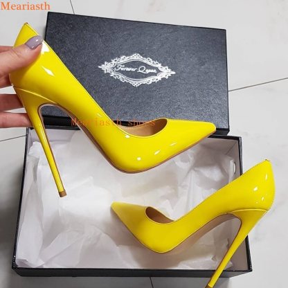 SHOEVIOLET™Shoeviolet 2023 Sexy Women Pumps Spring/Autumn High heels Pointed Toe orange Wedding Shoes Sexy High Heel shoes for Women Pumps 217-1