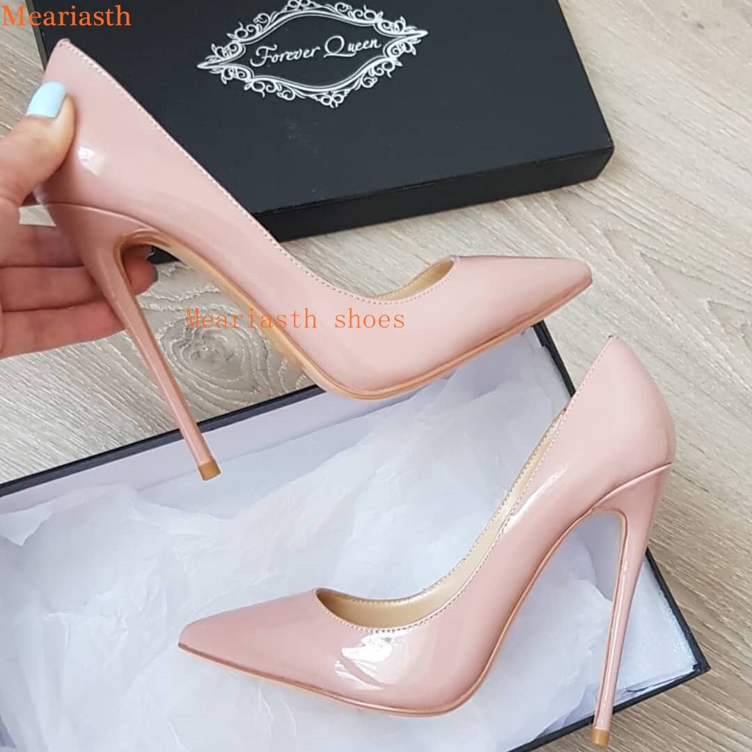 Qengg 2023 Sexy Women Pumps Spring/Autumn High heels Pointed Toe orang