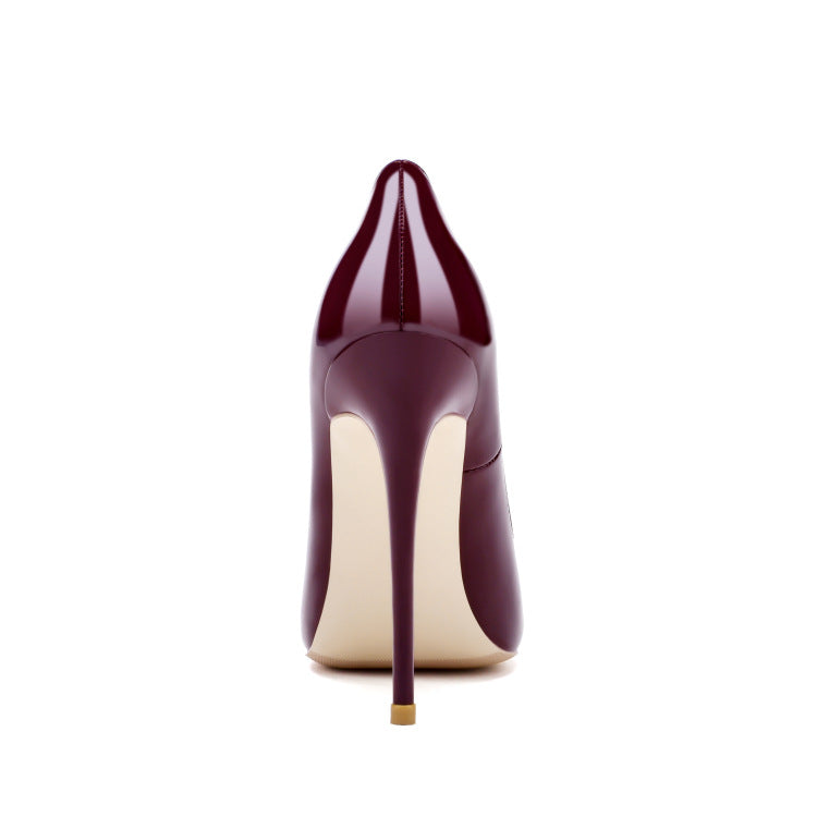 WOMEN red wine HEELS PUMPS SHOES