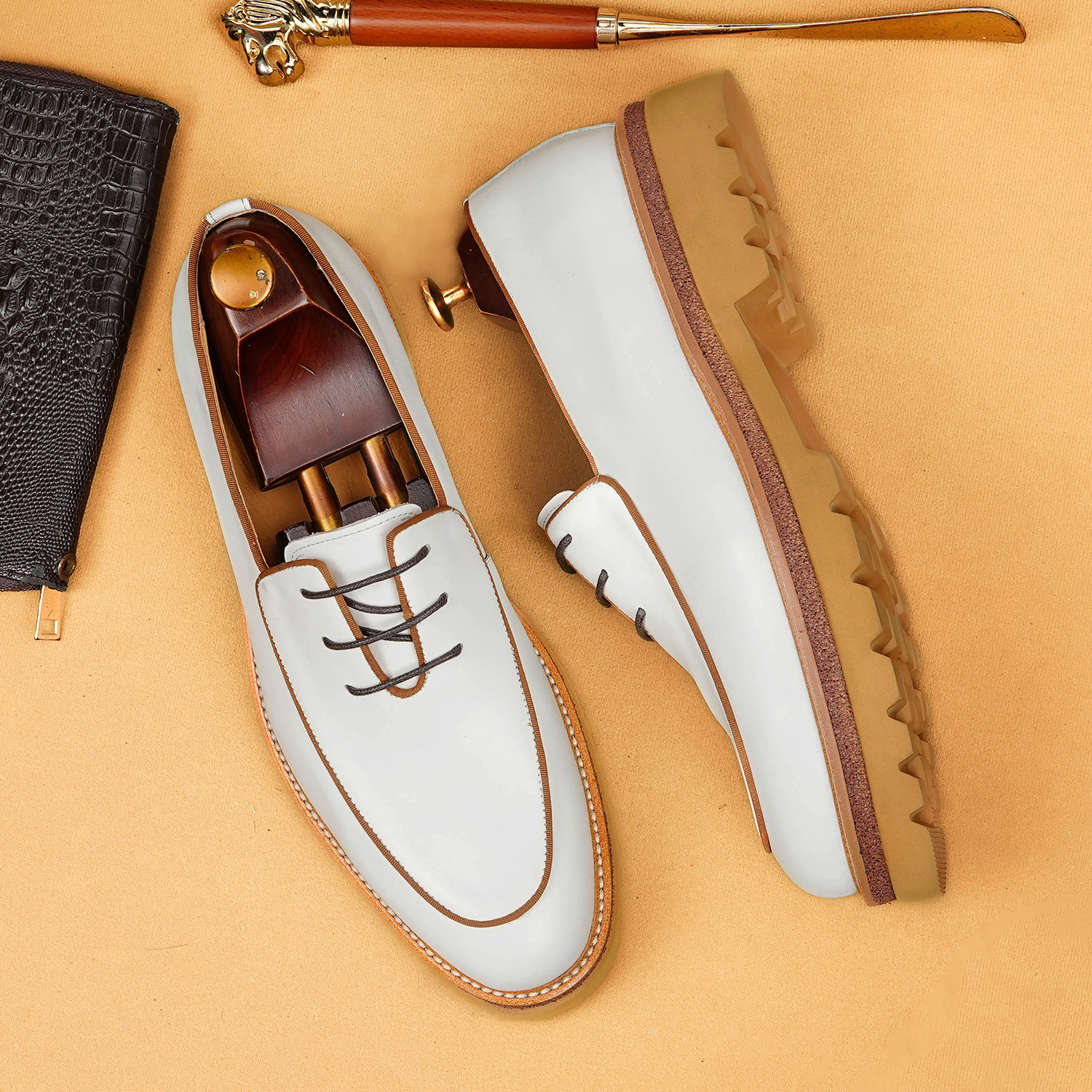 2026 New British Style Casual Genuine Leather Loafers