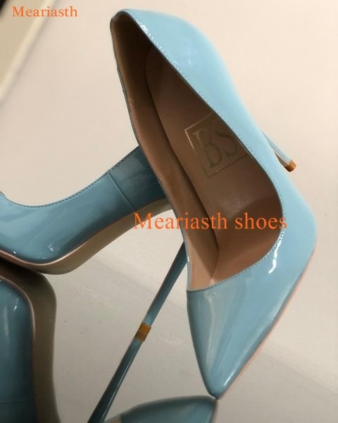 Qengg Colors Women Pumps 2023 New Pointed Toe Fashion High Heel Shoes 