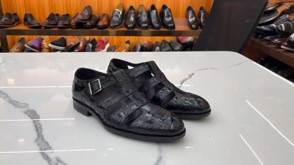 2026 Men's Genuine Leather Fashion Sandals