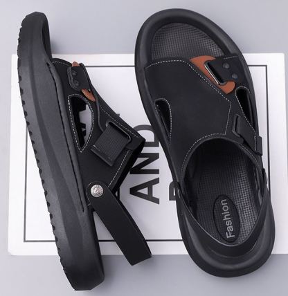 [Copy]Men's Spring/Summer New Style Metal Buckle Casual Sandals