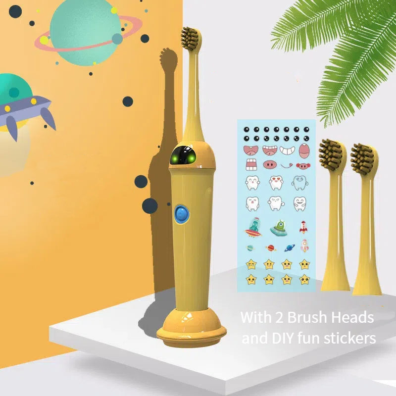 NBGRLVS Sonic Electric Toothbrush Age 3+, 3 Dupont Soft Bristles-NBGRLVS