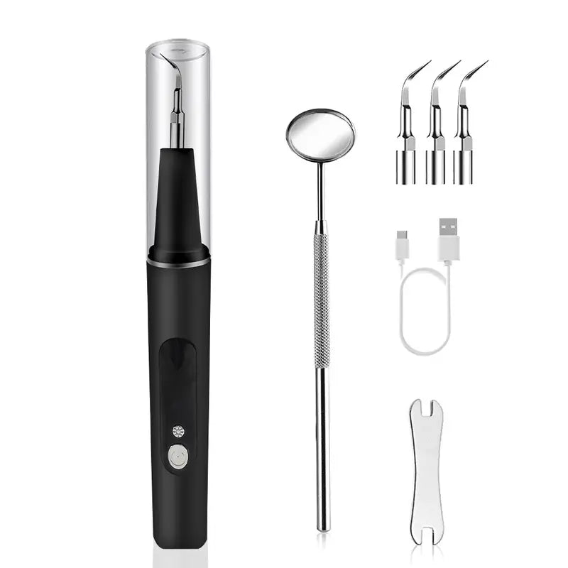 Dental Calculus Remover Teeth Cleaning Kit With LED Light-NBGRLVS
