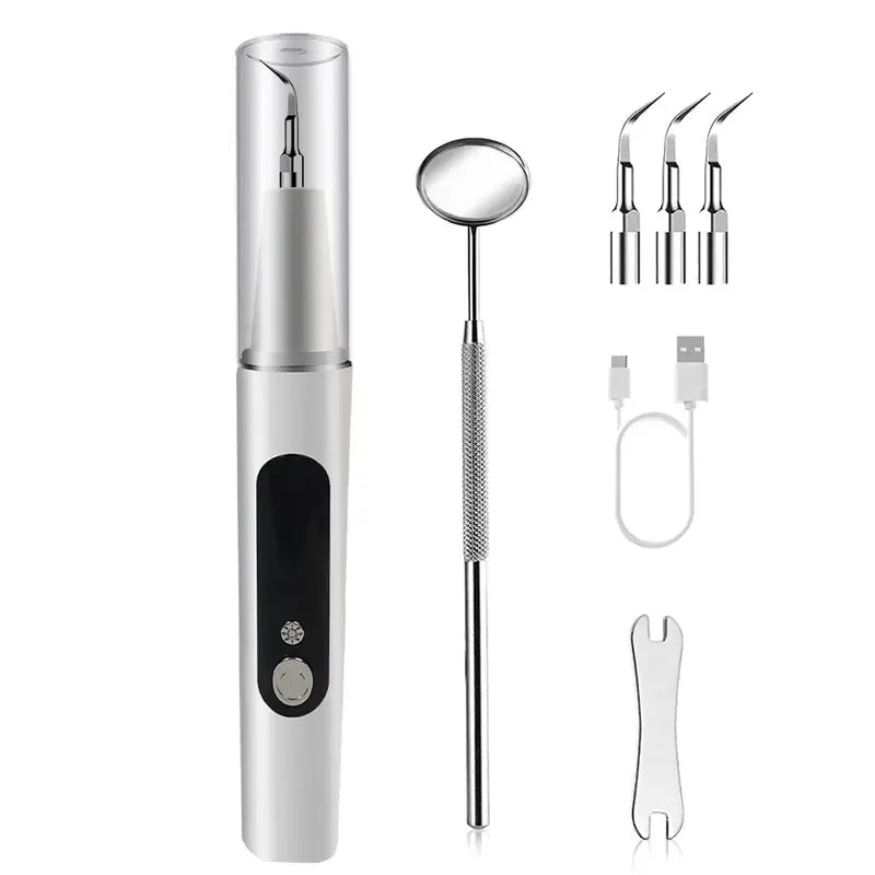 Dental Calculus Remover Teeth Cleaning Kit With LED Light-NBGRLVS