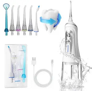 7 Modes Cordless Rechargeable Water Dental Flosser Pick