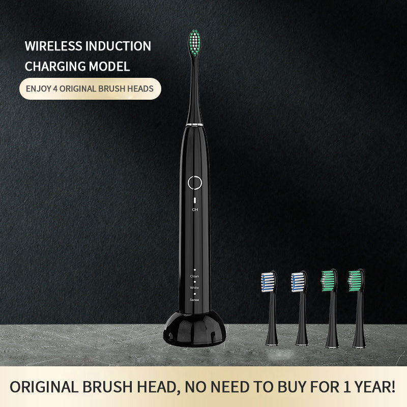 NBGRLVS Electric Toothbrushes with 3 Brush Heads-NBGRLVS