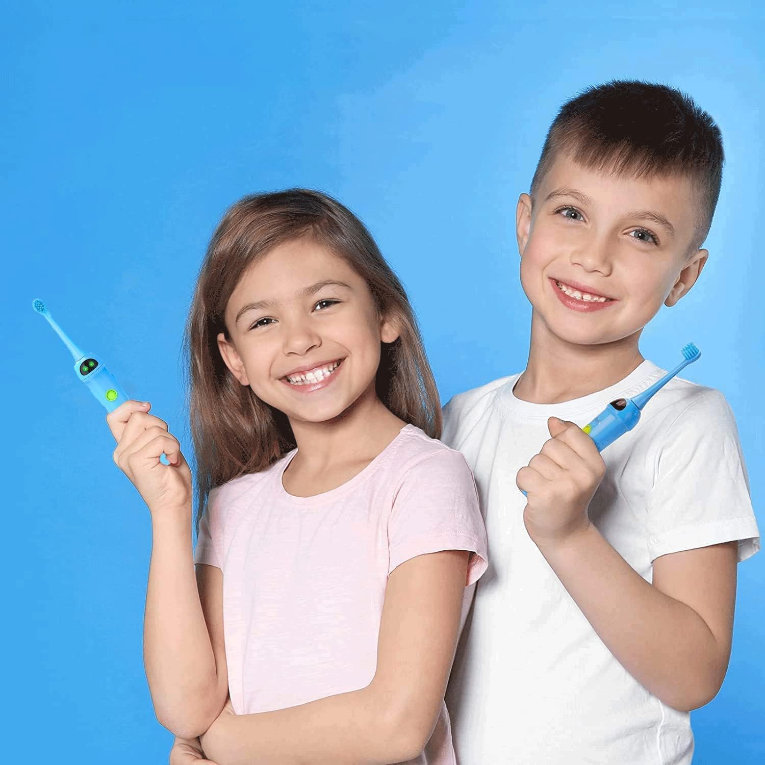 NBGRLVS Sonic Electric Toothbrush Age 3+, 3 Dupont Soft Bristles-NBGRLVS