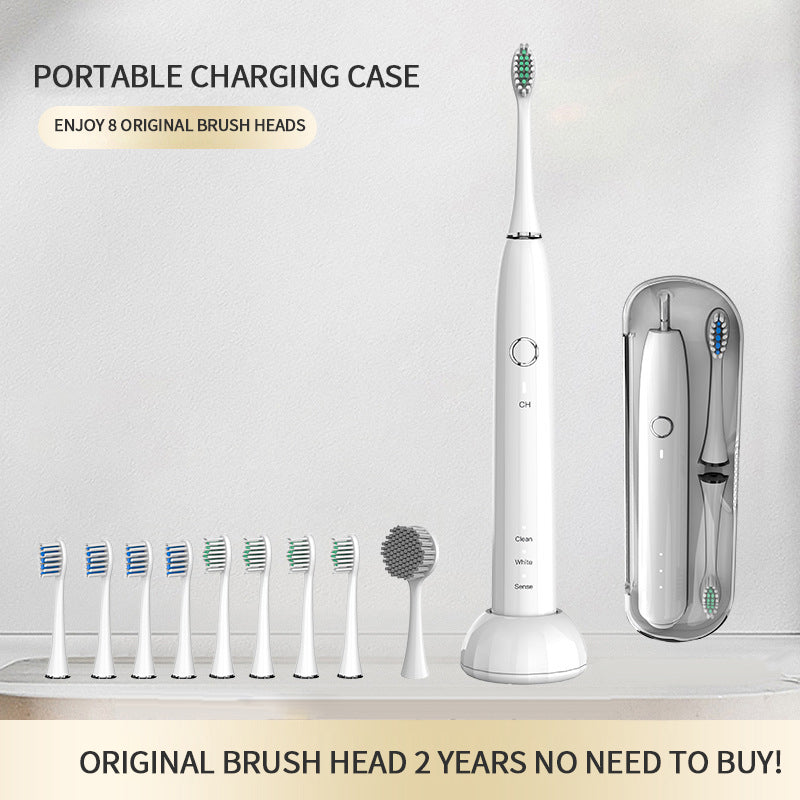 NBGRLVS Electric Toothbrushes with 3 Brush Heads-NBGRLVS