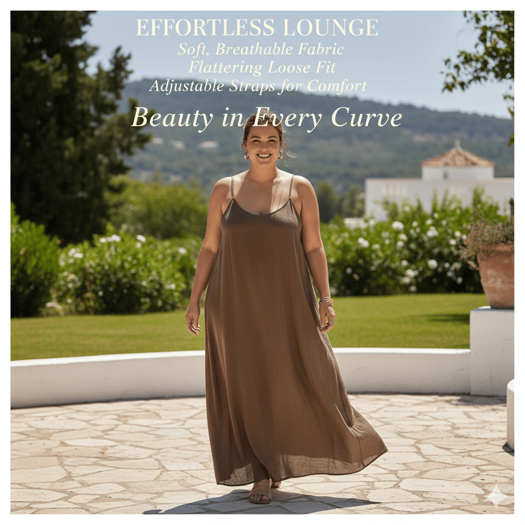 🔥Buy 3 Save 15% & Free Shipping💥Women's Solid Color Cami Lounge Dress