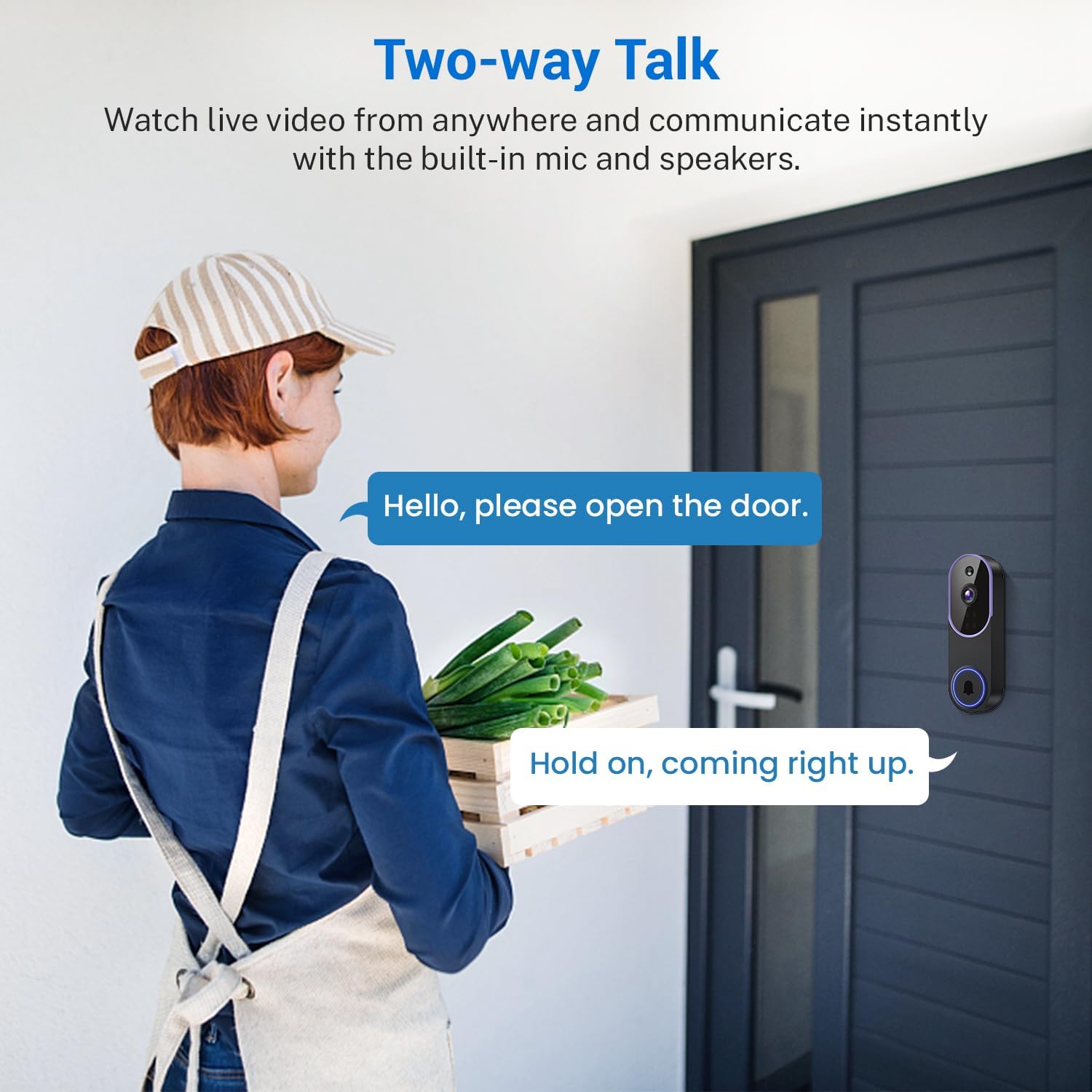 (🎉2026 New Year Sale 50% OFF) 🔔 Wireless Video Doorbell Camera