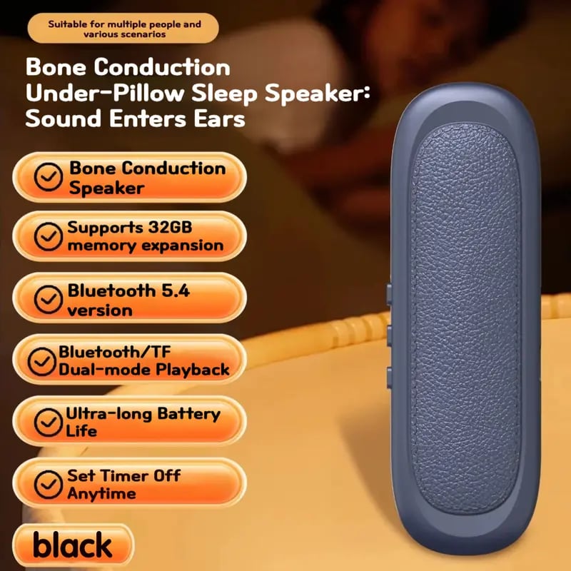 (🎉2026 New Year Sale 50% OFF) Under Pillow Speakers for Sleeping Bluetooth