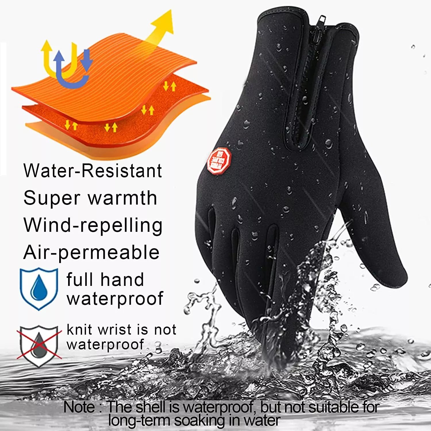 🔥Last Day Promotion 50% OFF -🏆Ultimate Waterproof & Windproof Thermal Non-Slip Gloves