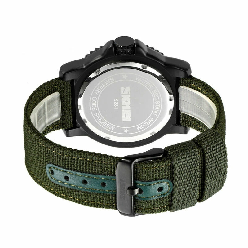 SKMEI Quartz Watch Nylon Strap Men