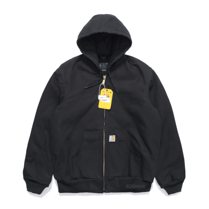 Carhkhjgartt Men's J140 Loose Fit Firm Duck Insulated Flannel-Lined Active Jac