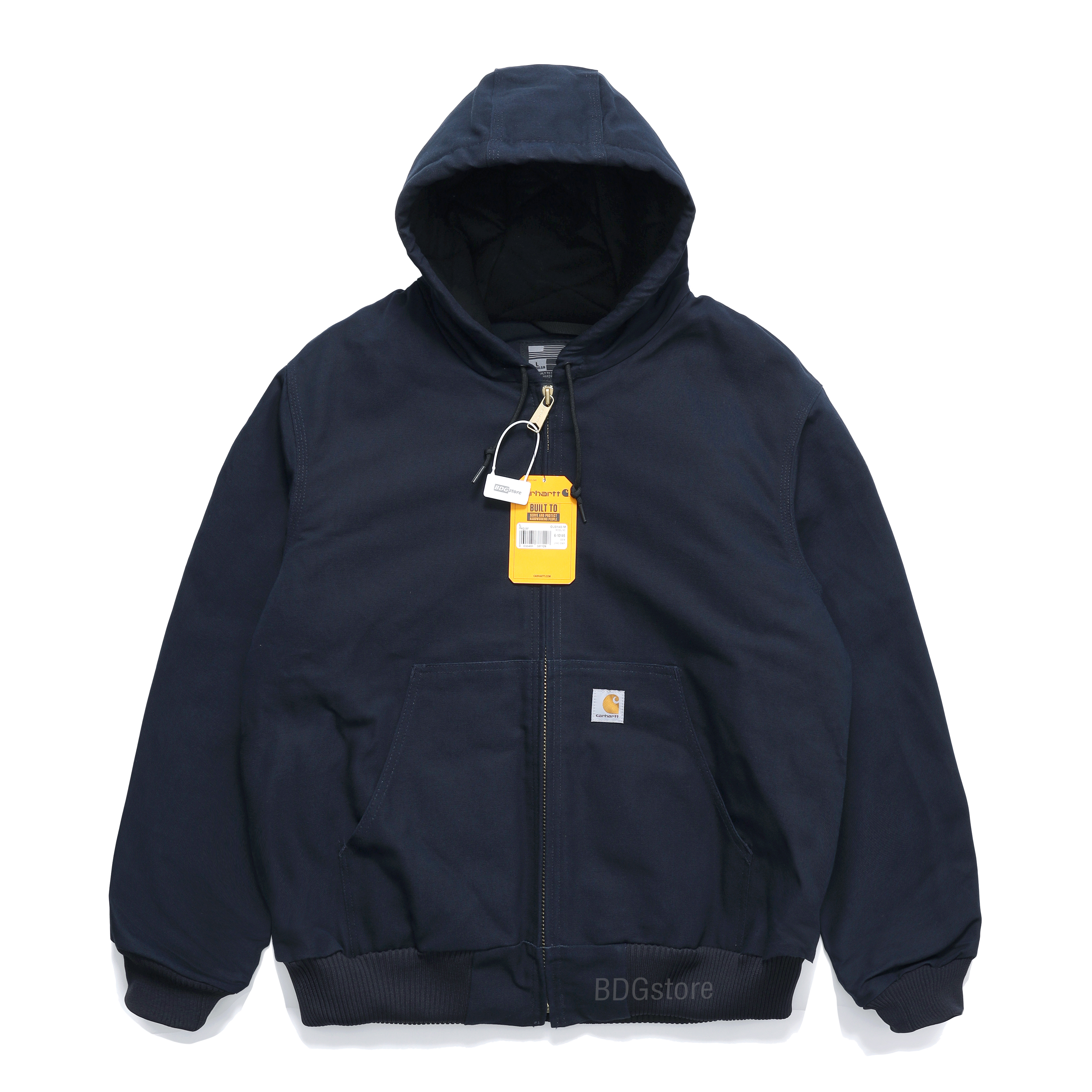 Carhkhjgartt Men's J140 Loose Fit Firm Duck Insulated Flannel-Lined Active Jac