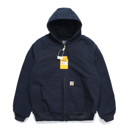 Carhkhjgartt Men's J140 Loose Fit Firm Duck Insulated Flannel-Lined Active Jac