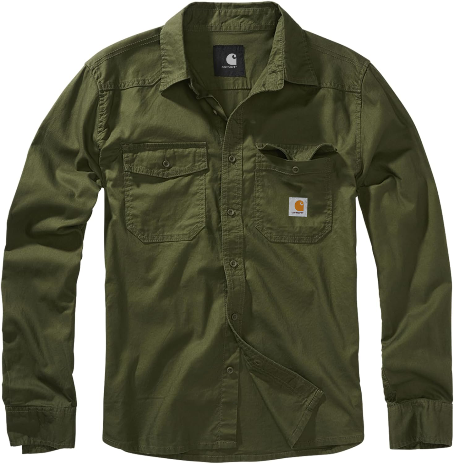 Carhkhjgartt men's facecloth long-sleeved shirt