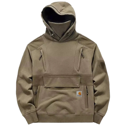 Carhkhjgartt Mens Windproof Thickened Outdoor Sweatshirt