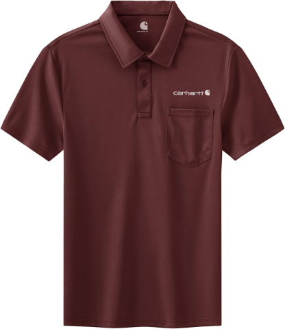 Carhkhjgartt Men's Quick Dry Short Sleeve Polo Shirt with Pockets