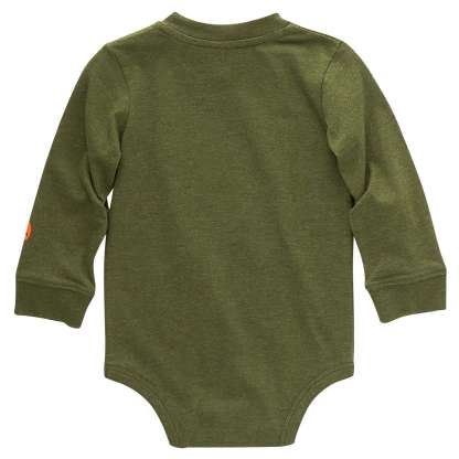 Boys' Long-Sleeve Dog Bodysuit
