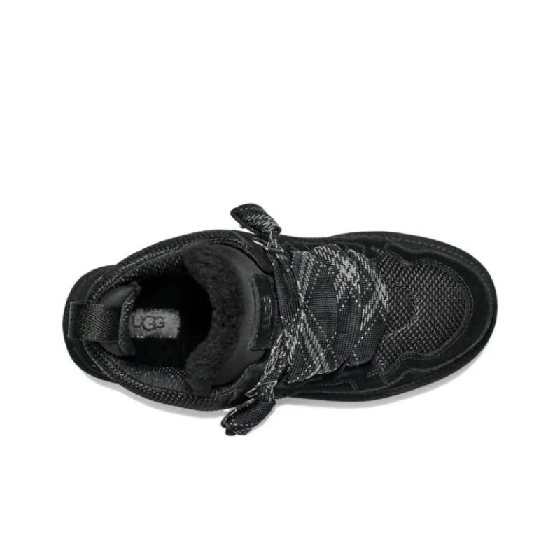 UkhjgGG Women's Lowmel Sheepskin Lace Boot in Chestnut