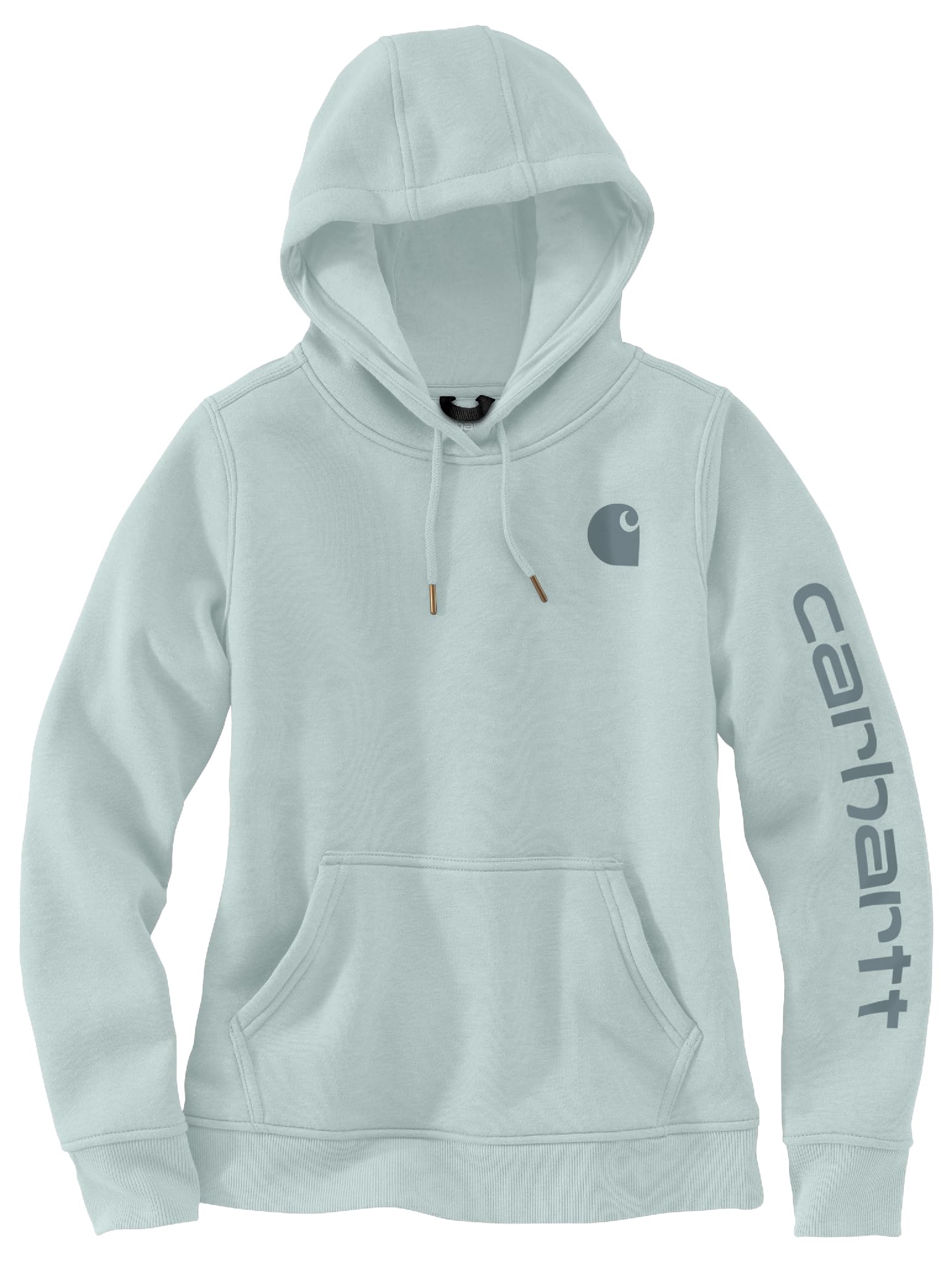 Carhkhjgartt Women's Clarksburg Graphic Sleeve Pullover Sweatshirt