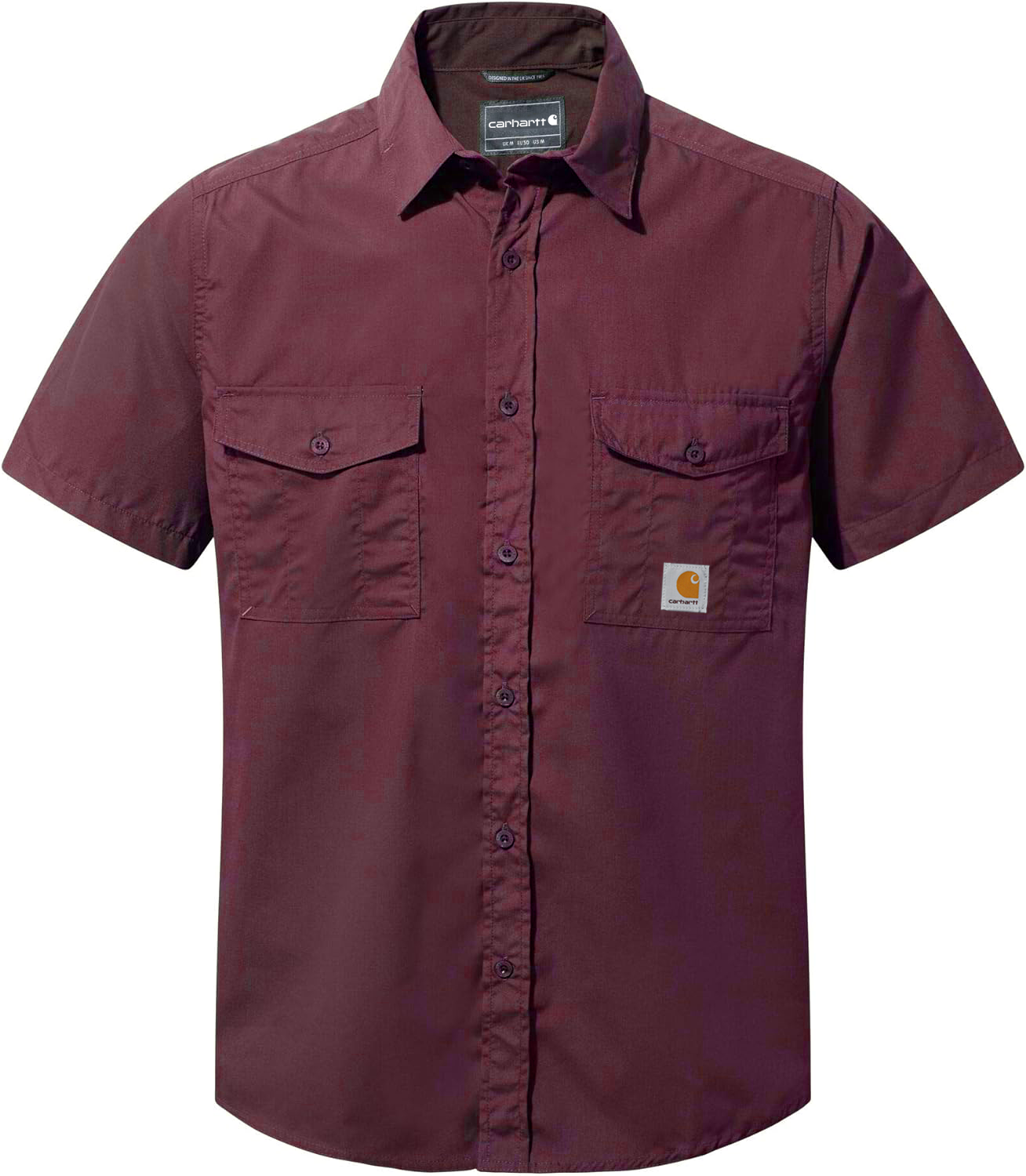 Carhkhjgartt Men's Pocket Short Sleeve Shirt