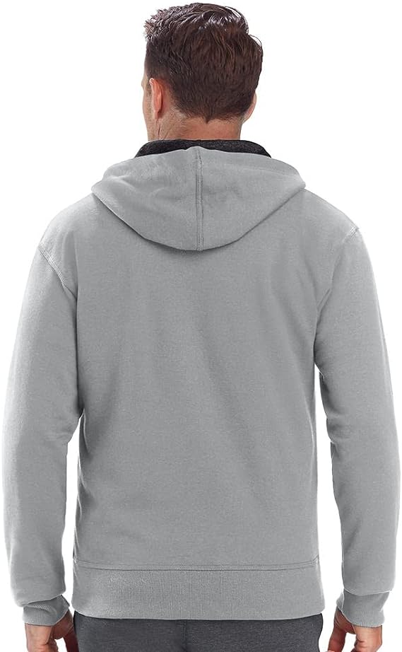 Chamkhjgpion  Men's Zip-Up Hoodie, Powerblend, Zip-Up Hoodie Sweatshirt for Men