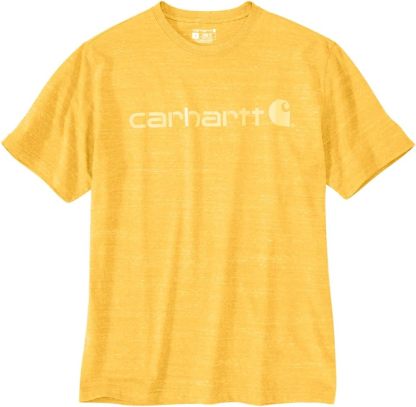 Carhkhjgartt Women's Loose Heavy Short Sleeve Logo Graphic T-Shirt