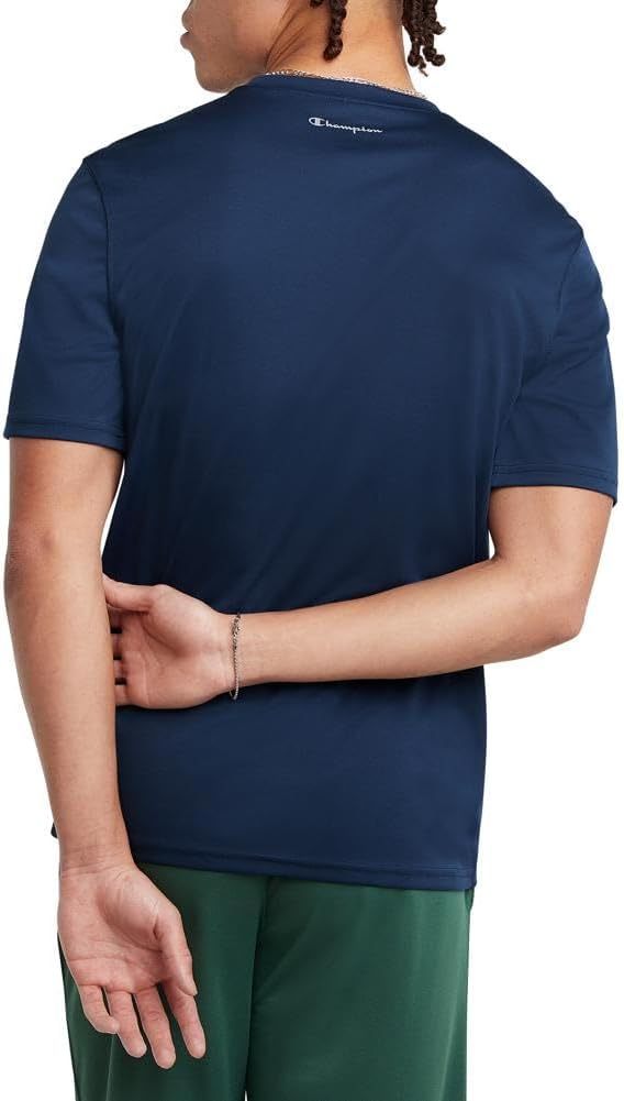 Chamkhjgpion Men'S Tshirt, Sport Tee, Moisture Wicking, Anti Odor, Athletic T-Shirt For Men Reg. Or Big & Tall